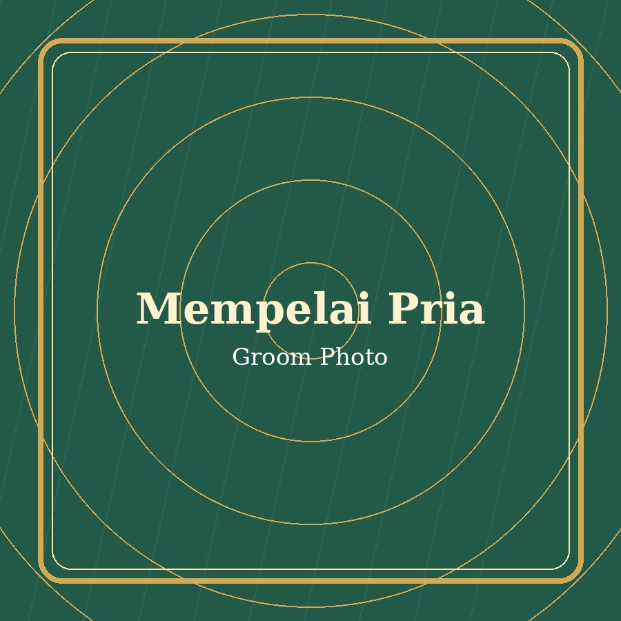 Foto Mempelai Pria